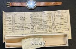 Montre soviétique Raketa World Time fonctionnelle avec boîte et papiers URSS russe