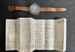 Montre soviétique Raketa World Time fonctionnelle avec boîte et papiers URSS russe