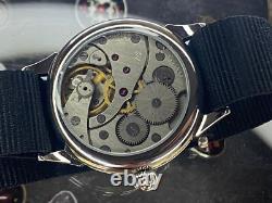 Montre vintage Molniya boussole mécanique pour poignet homme russe soviétique URSS avec bracelet