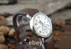 Montre vintage Pobeda plongeur mécanique russe soviétique militaire rare pour hommes de l'URSS