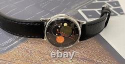 Montre vintage Raketa Moon Sun Kopernik soviétique URSS russe mécanique planète 20e siècle