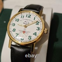 NOUVEAU ! Montre Pobeda Aviation Mécanique URSS Soviétique Poignet Russe Rare pour Homme