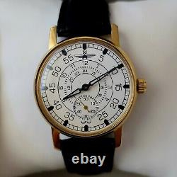 NOUVEAU! Montre Pobeda Aviation Mécanique URSS Soviétique Poignet russe rare pour hommes