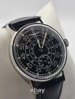 NOUVEAU! Montre Pobeda Avion Aviation Mécanique USSR Soviétique Poignet Russe Rare pour Hommes