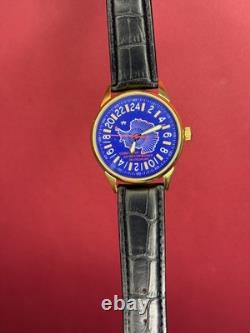 Nouveau ! Montre Raketa 24h Mécanique Antarctique Bleue Homme Russe Rare URSS