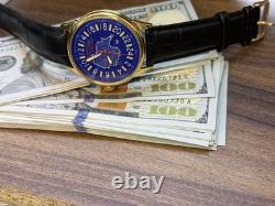 Nouveau ! Montre Raketa 24h Mécanique Antarctique Bleue Homme Russe Rare URSS