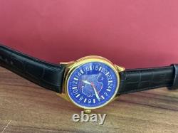 Nouveau ! Montre Raketa 24h Mécanique Antarctique Bleue Homme Russe Rare URSS