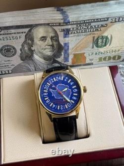 Nouveau ! Montre Raketa 24h Mécanique Antarctique Bleue Homme Russe Rare URSS