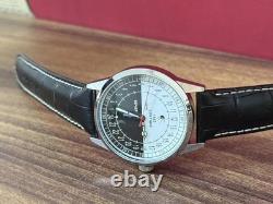 Nouveau ! Montre Raketa 24h Mécanique Sputnik Russe Jour Nuit Homme Rare URSS