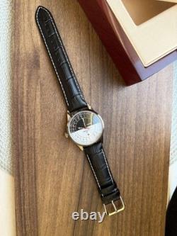 Nouveau ! Montre Raketa 24h Mécanique Sputnik Russe Jour Nuit Hommes Soviétique Rare URSS