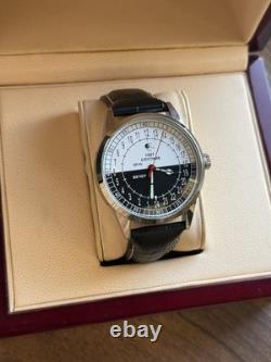 Nouveau ! Montre Raketa 24h Mécanique Sputnik Russe Jour Nuit Hommes Soviétique Rare URSS