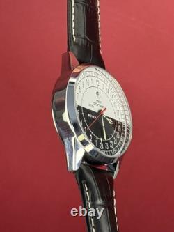 Nouveau ! Montre Raketa 24h Mécanique Sputnik Russe Jour Nuit Hommes Soviétique Rare URSS