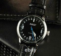 Nouveau ! Montre Raketa 24h mécanique pour hommes soviétiques russe 2609 de l'URSS vintage