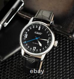 Nouveau ! Montre Raketa 24h mécanique pour hommes soviétiques russe 2609 de l'URSS vintage