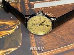 Nouveau! Pobeda Maçonnique Montre Mécanique Russe Soviet Urss Hommes Rare Wrist