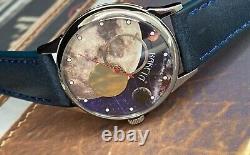 Nouveau! Regardez Raketa Lune Soleil Copernic Soviétique URSS Planètes Mécaniques Russes Rares