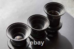 Objectif Ciné Mod Soviétique / Russe / URSS 37/58/85/135mm pour Monture Canon EF