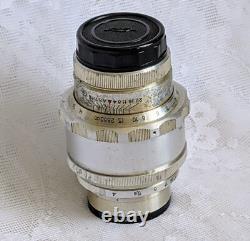 Objectif Vintage Russe Soviétique URSS Jupiter-11 f4/135mm No. 6100457 avec Boîte