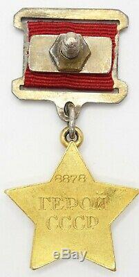 Ordre De Médaille Recherché Pour L'urss Russe - Gold Hero Star # 8878