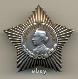 Ordre de Suvorov de la 3ème classe du Soviet russe URSS n° 8716