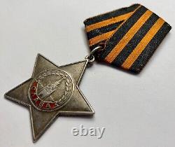 Ordre de la Gloire de 3e Classe de l'URSS Russe Soviétique
