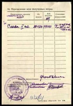 Ordre de la Gloire de 3e classe de l'URSS soviétique russe