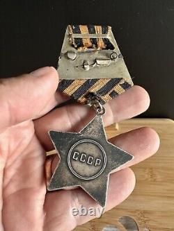 Ordre de la Gloire de l'URSS de la 3e classe s/n 758229