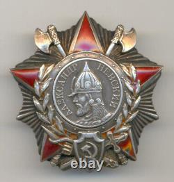 Ordre documenté soviétique russe de l'URSS de l'Ordre de Nevsky #3050