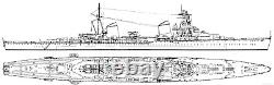Ordre soviétique russe de l'Étoile rouge 1945 croiseur Voroshilov hydravion CATAPULTE