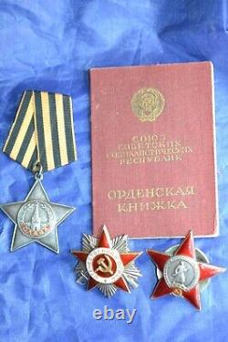 Original SOVIET USSR RUSSIAN SET GROUP OF ORDERS Great Condition

 	<br/>

Original SOVIET USSR RUSSIAN SET GROUP OF ORDERS En Excellent État