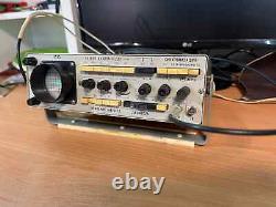 Oscilloscope soviétique vintage N313 (? 313) 0-10Mhz Radio amateur HAM russe URSS en fonctionnement
