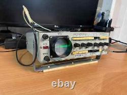 Oscilloscope soviétique vintage N313 (? 313) 0-10Mhz Radio amateur HAM russe URSS en fonctionnement