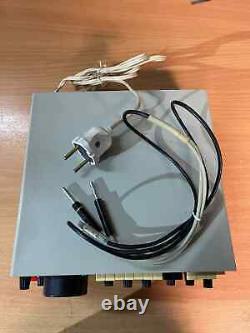 Oscilloscope soviétique vintage N313 (? 313) 0-10Mhz Radio amateur HAM russe URSS en fonctionnement