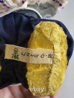 Ours en peluche mécanique des années 1960 de l'URSS russe soviétique avec balalaïka et clé