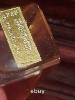 Parfum vintage russe de l'Union soviétique URSS Yaroslavna