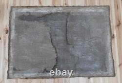 Peinture à l'huile soviétique originale, réalisme, Lénine sur un hibou, années 1960, URSS