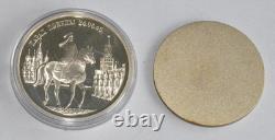 Pièce de monnaie soviétique russe en argent de 1995, 2 roubles, preuve, monnaie de l'URSS, kopeck, Joukov, guerre de la Seconde Guerre mondiale