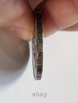 Pièce en argent de 1924, rouble en argent soviétique russe, belle patine, regardez les photos