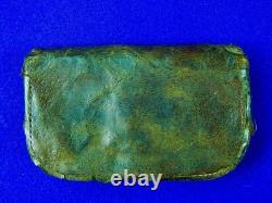 Portefeuille de pièce soviétique russe URSS Seconde Guerre mondiale WW2 avec insigne médaille épingle