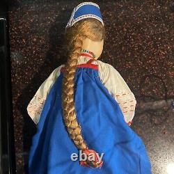 Poupée en plastique russe vintage URSS soviétique collectionnable 21