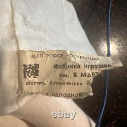 Poupée en plastique russe vintage URSS soviétique collectionnable 21