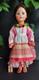 Poupée En Plastique Vintage De L'urss Soviétique Russe, Vêtements Folkloriques De La Province De Voronezh Avec étiquette