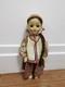 Poupée Garçon En Plastique Vintage Urss Russe Soviétique En Costume Folklorique 20 Pouces