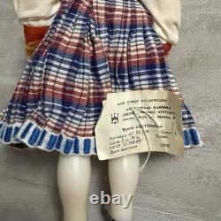 Poupée vintage NOUVELLE de l'URSS soviétique de Moscou, Estonienne des années 1960 - 70.