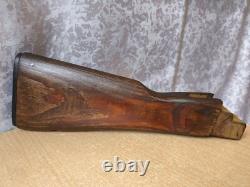 RARE Mobilier en bois vintage original de l'Armée soviétique de l'Union soviétique