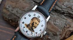 RARE Montre Soviétique POBEDA Avec Histoire JOSEPH STALINE Russe Vintage Ancien URSS