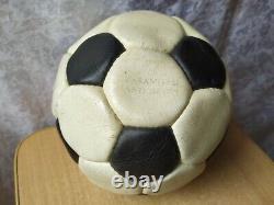 RARE Soviétique URSS Ballon de Football en Cuir Vintage Sportif