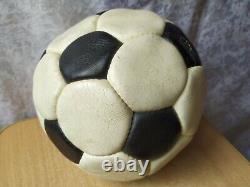 RARE Soviétique URSS Ballon de Football en Cuir Vintage Sportif