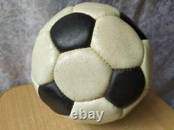 RARE Soviétique URSS Ballon de Football en Cuir Vintage Sportif
