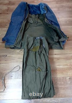 RARE Uniforme de l'Armée Soviétique Russe d'Hiver Afghanka URSS Afghanistan